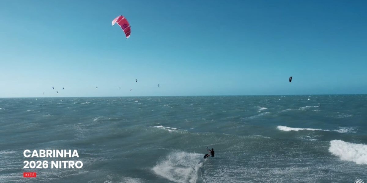Looping and jumping on the Cabrinha Nitro