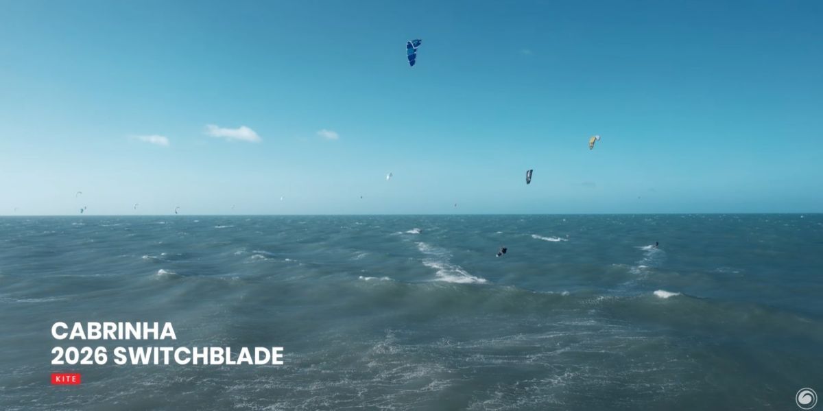 Jumping capabilities on the 2026 Cabrinha Switchblade