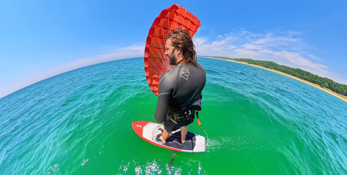 Try the P1 with the front lines wrapped. Tucker riding the Aeryn P1 parawing