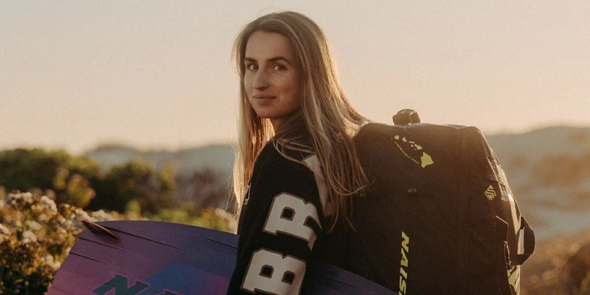 Alessa Mensch joining the Naish Team Riders