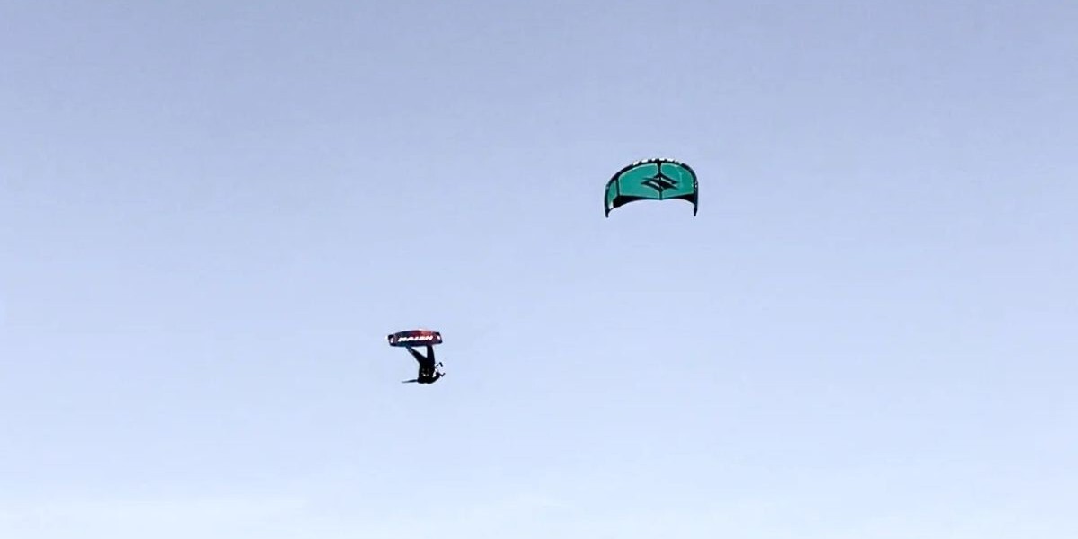 Big Air with Alessa Mensch on a Naish Kite