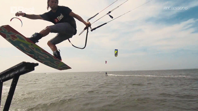 Ramp Launch With Best Kiteboarding