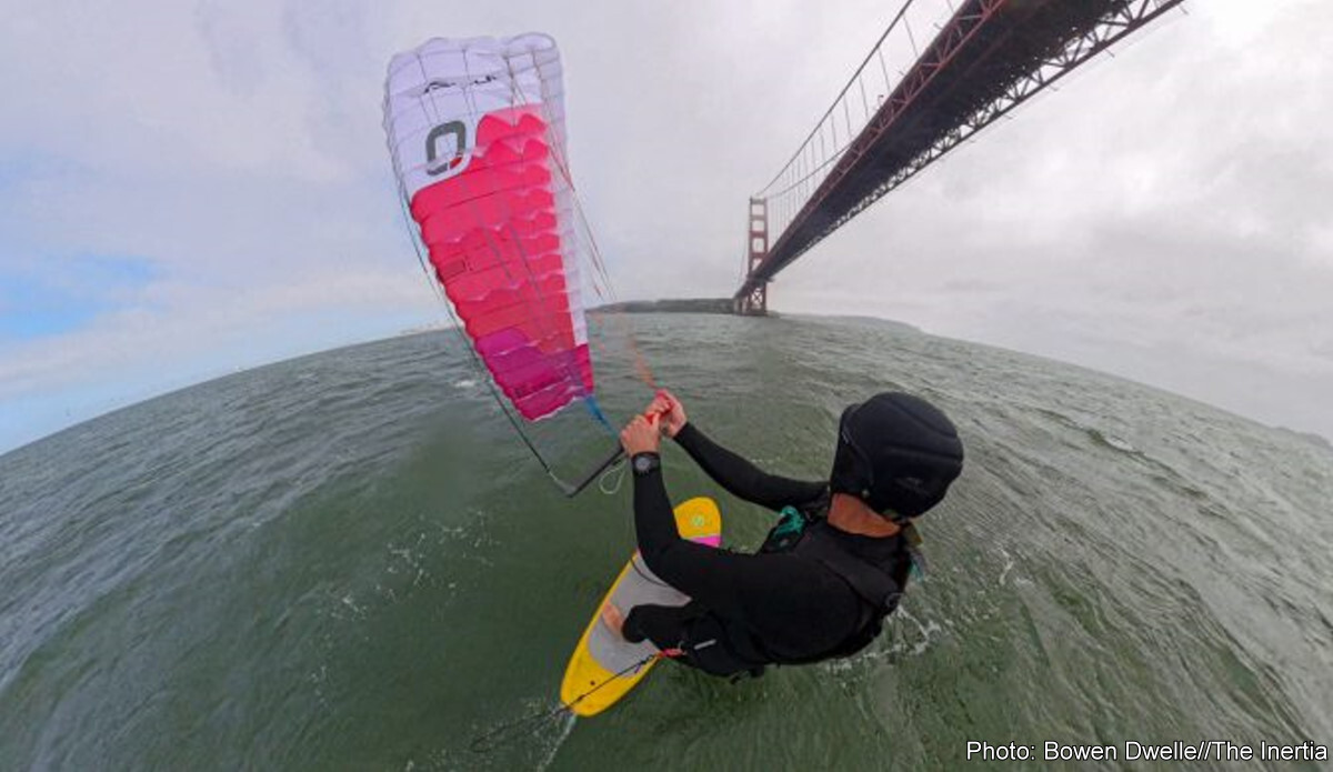 Riding the Ozone Pocket Rocket parawing