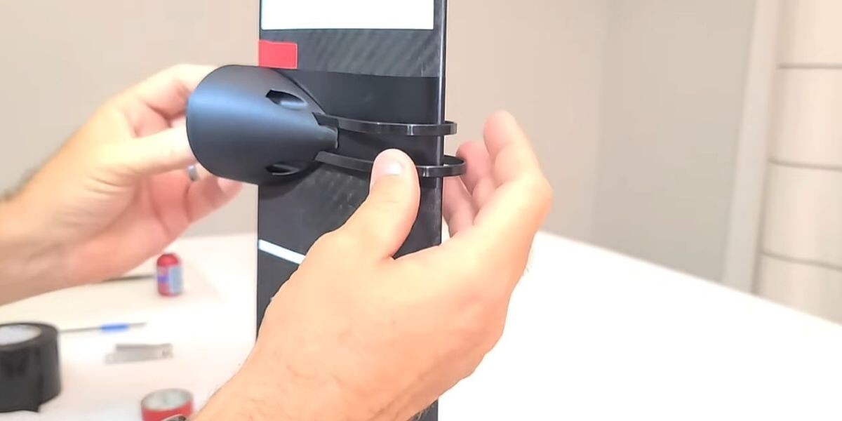 Brad Evers Installing the Zip Pod