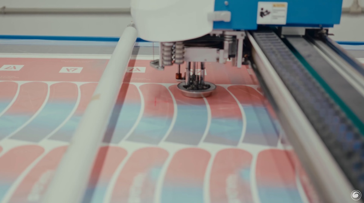 The innovative printing process at the Brainchild facility for the Harlem Thrive