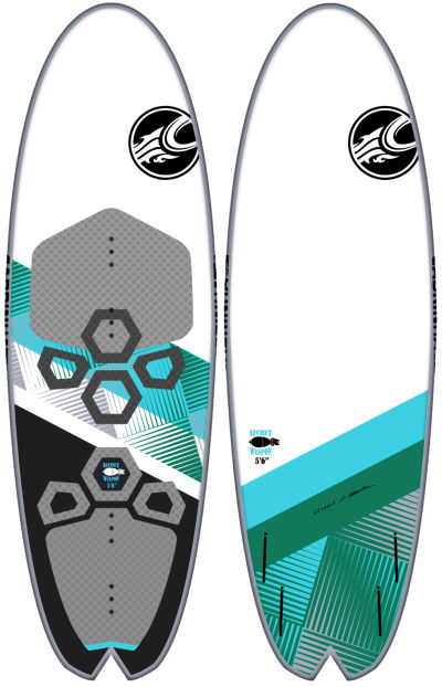 2015 Cabrinha Secret Weapon Kite-Surfboard