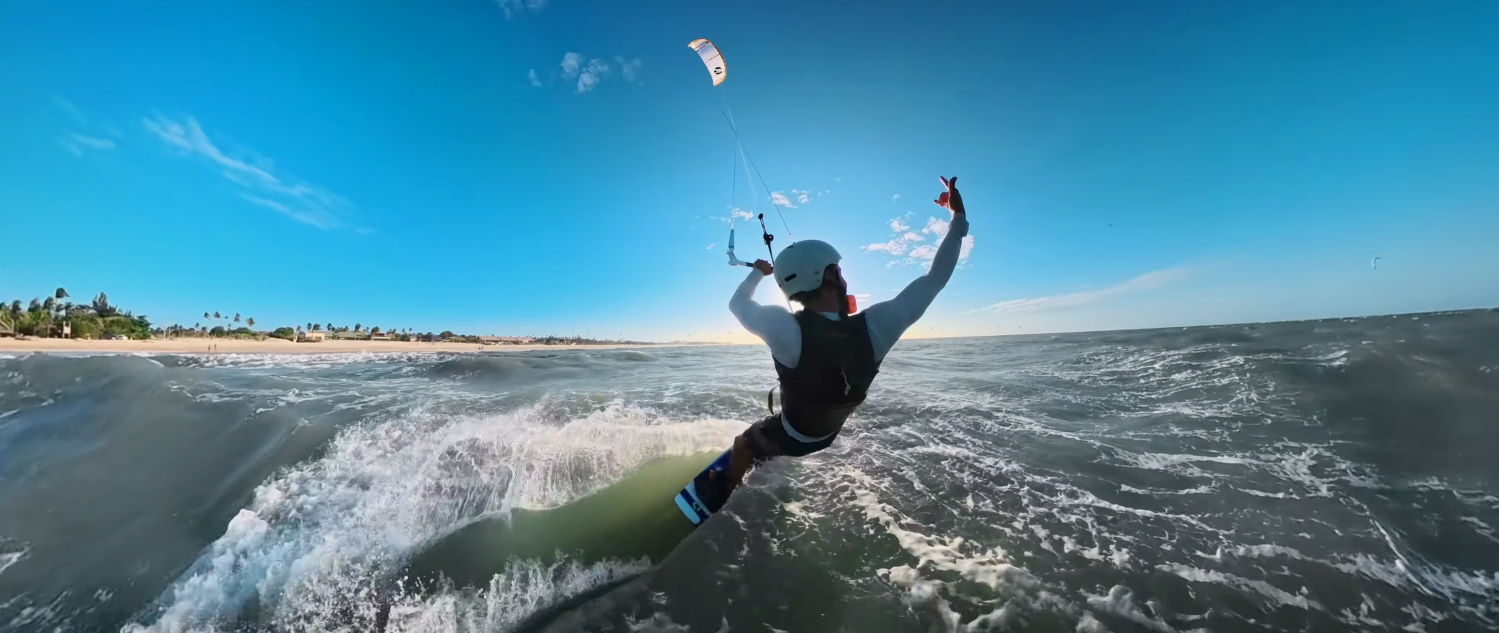 Stoke is included with the Switchblade Design Works. Rubens is stoked to ride the Switchblade Design Works kite.