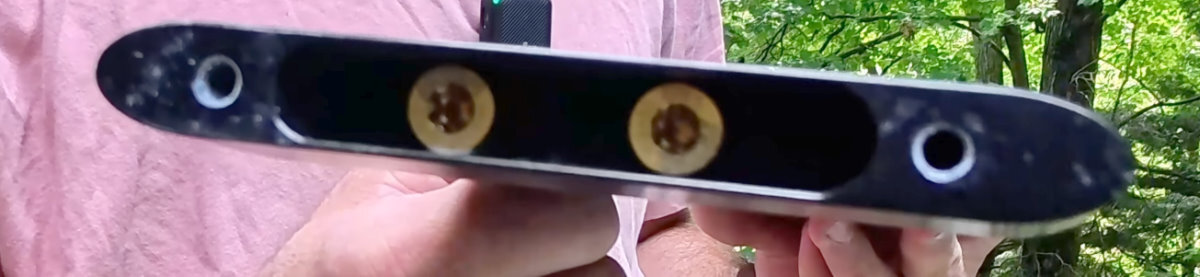 The connector for the adapters has two screw holes and two pin holes.