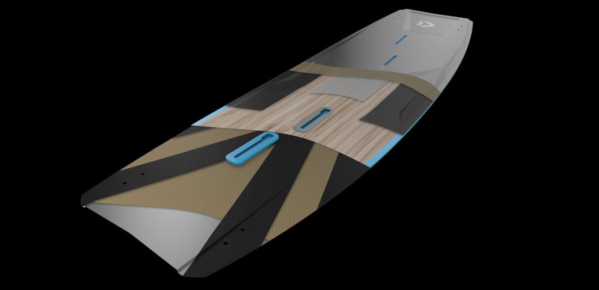 Diagram showing the layers in Concept Blue board construction.