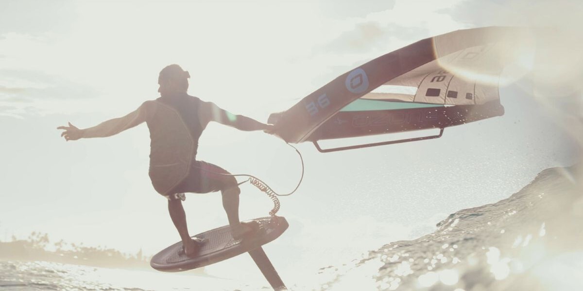 Wave and freeride performance on the Ozone Flow V2 wing
