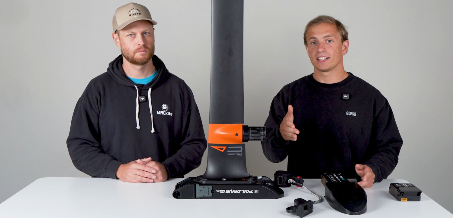 Little details like a built-in nose cone make a big difference. Ryan and Hunter discuss the MAX Plus system on the table in front of them.