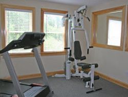 The weight room in our Hatteras house