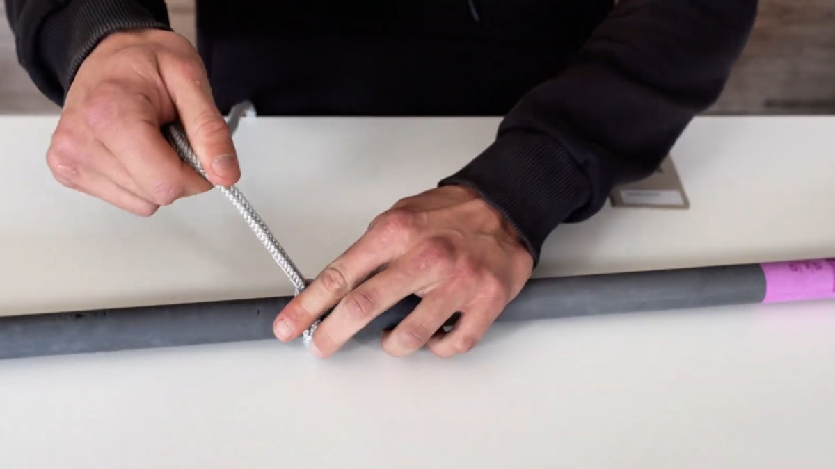 Wing Foiling How to Attach Your Harness Line to Your Boom MACkite