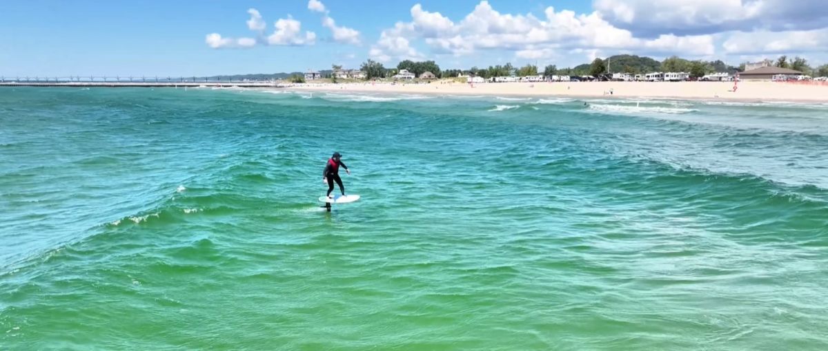 Hunter at Grand Haven State Park