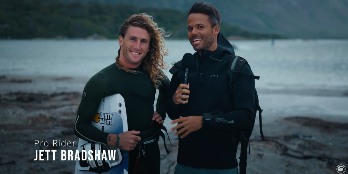 Pro Rider Jett Bradshaw with Jacobsen gear