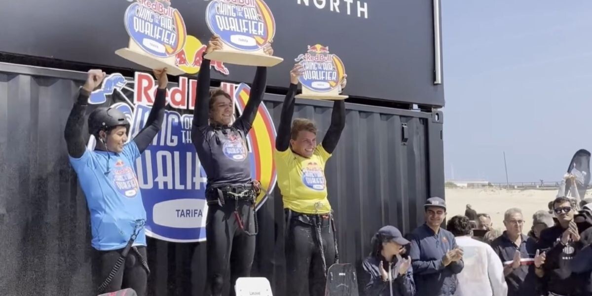 Josh Gillitt qualifying for King of the Air in Tarifa