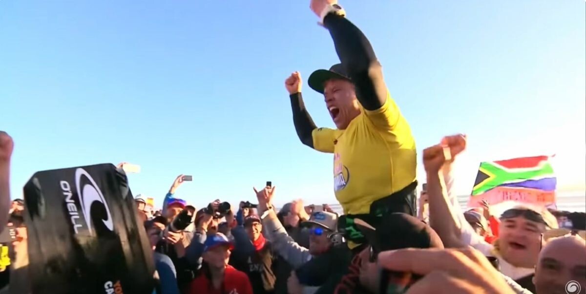 Kevin Langeree winning King of the Air