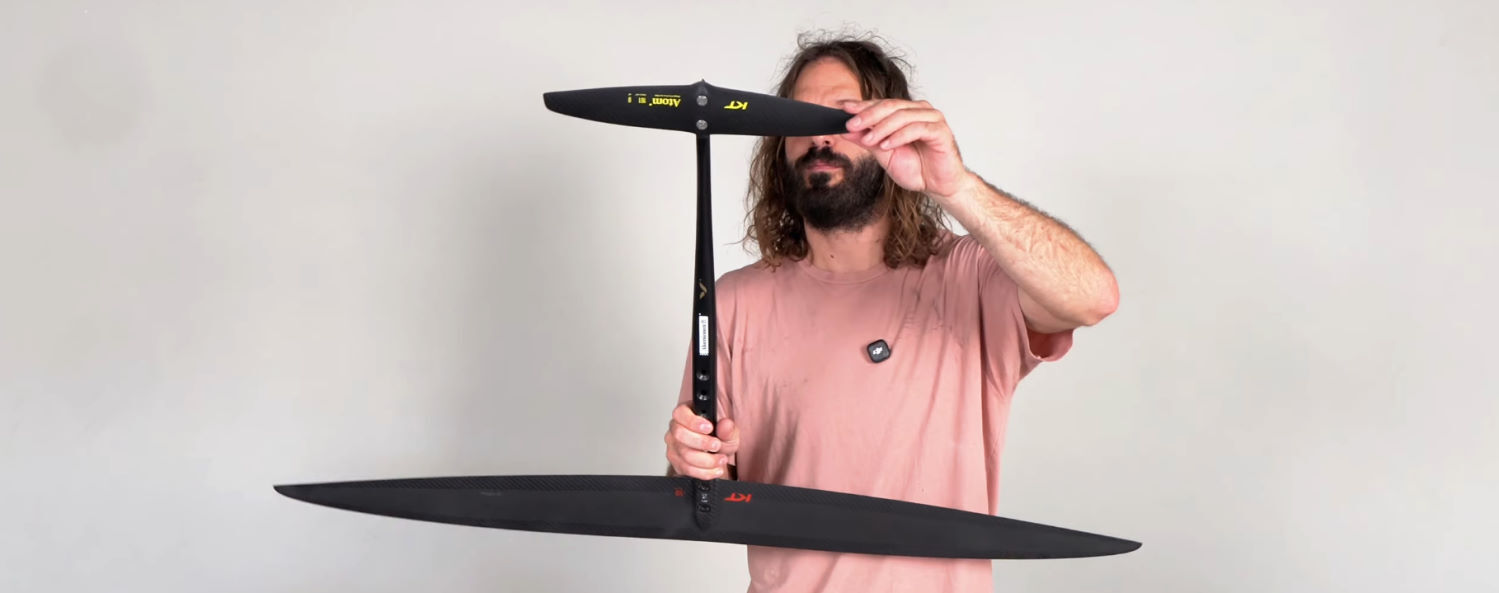 The KT Atom is fast and playful, yet efficient. Tucker holds the KT Atom tail.