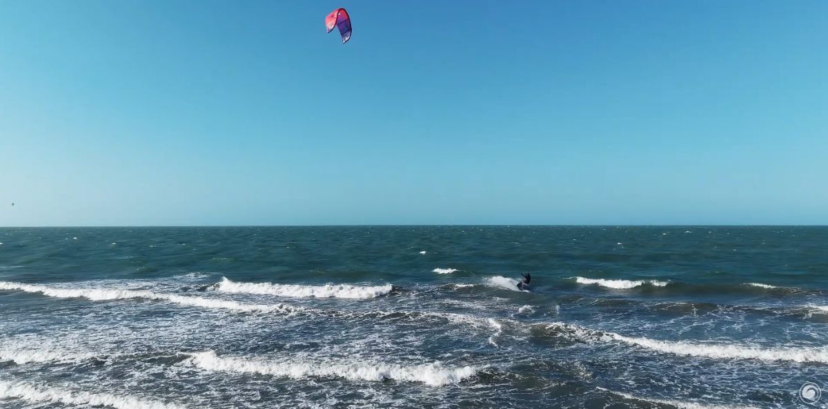 Mateus Oliveira on the F-One Trigger Brainchild