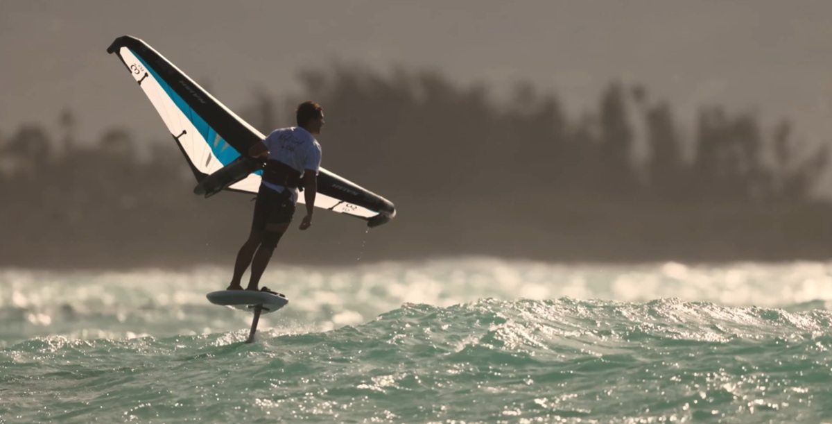 Foiling on the Naish ADX Wing