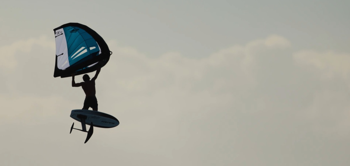 Jumping on the Naish ADX Wing