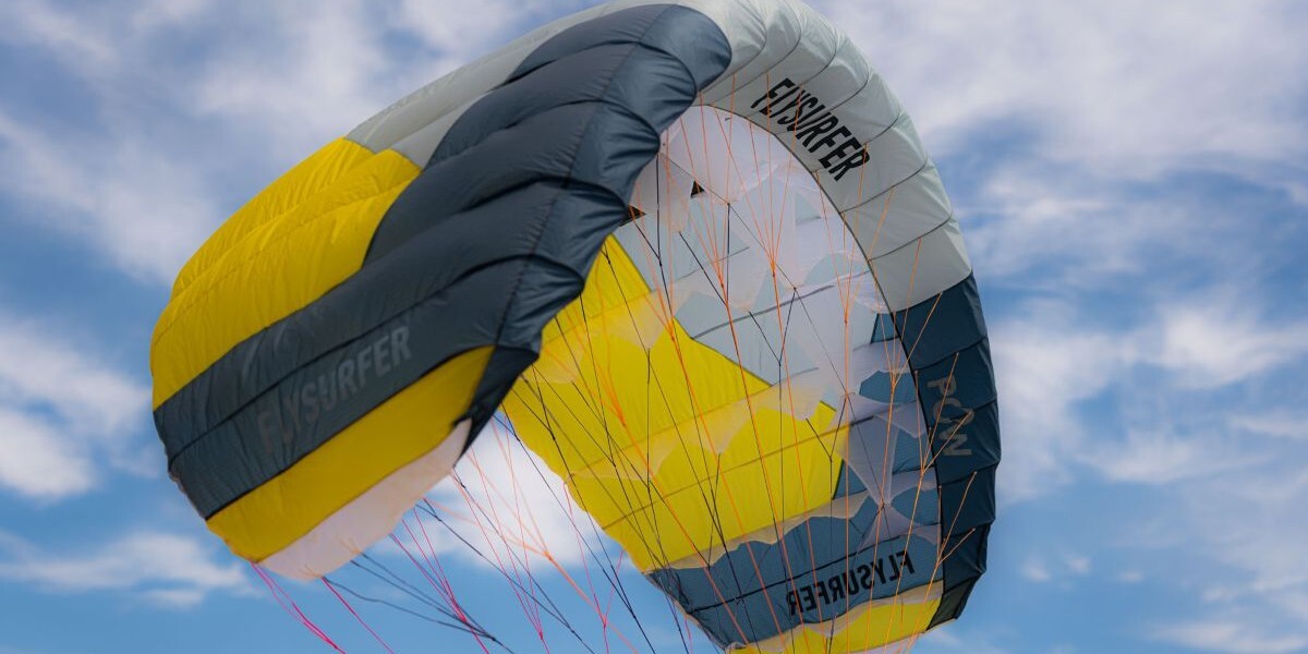 Canopy construction and shape of the POW2 Parawing