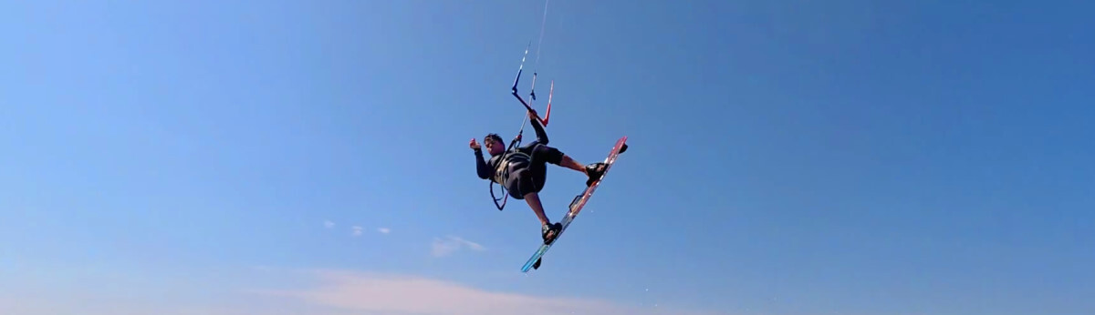 Jake jumping with the SpaceAgency board