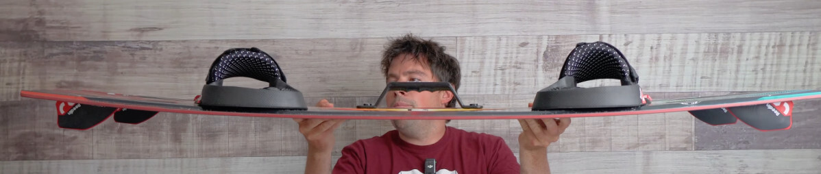 Aggressive rocker line on the SpaceAgency board