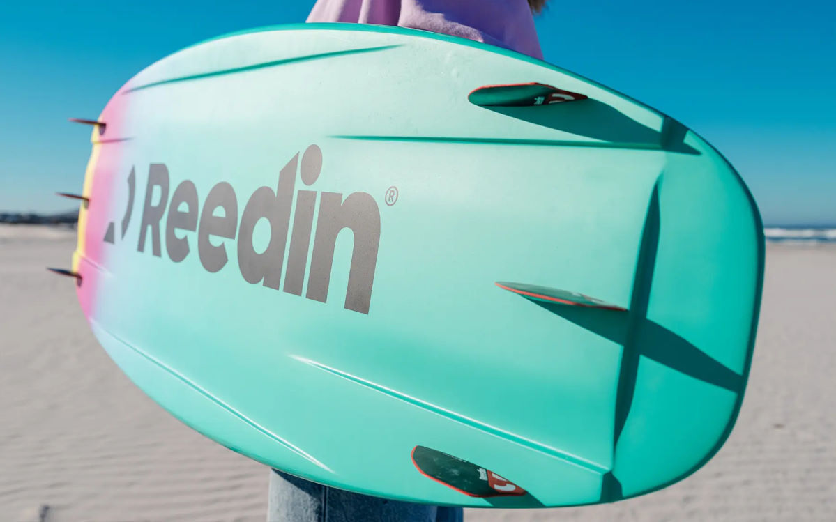 The bottom of the SnackPack board, showing 6 fins.