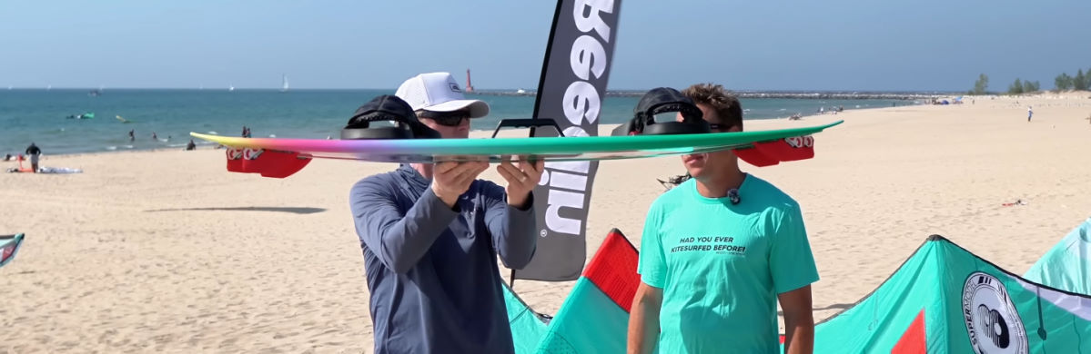 Jeff holds the SnackPack up so we can see the edge.