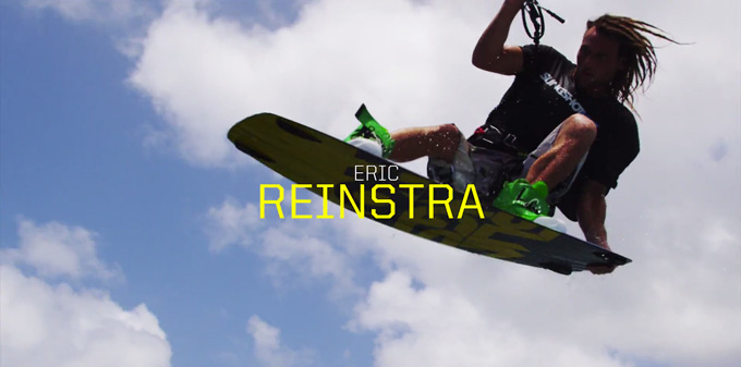 Eric Reinstra Riding For Slingshot Kiteboarding