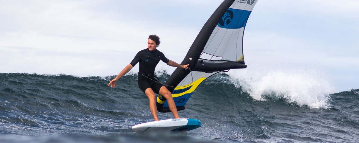 riding a wave with the Cabrinha AER wing