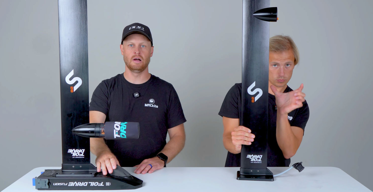 The cable lengths are fixed according to the most popular Foil Drive unit for each style, but you can work around this for whatever you own. Ryan and Hunter explain the different cable lengths.