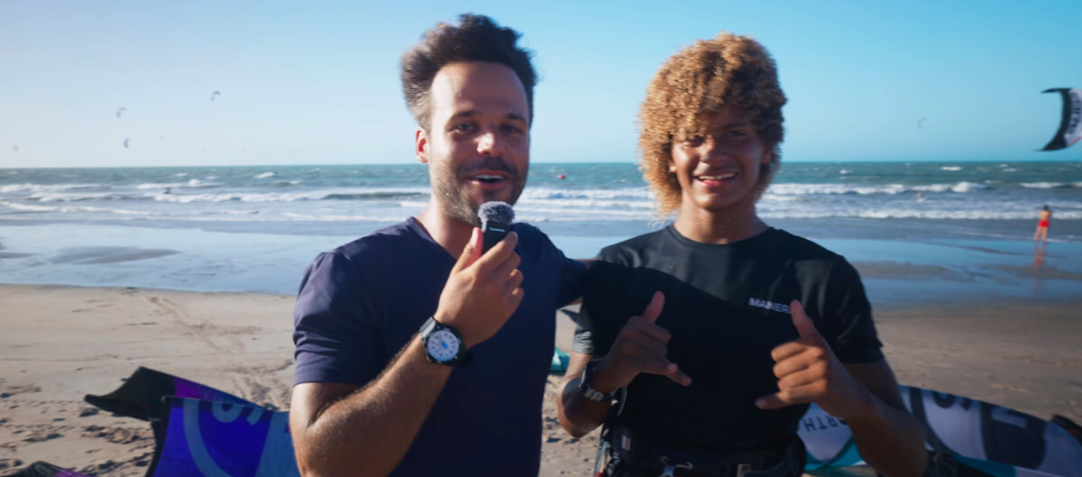 Michael was stoked to be competing. Rubens interviews Michael Monteiro.